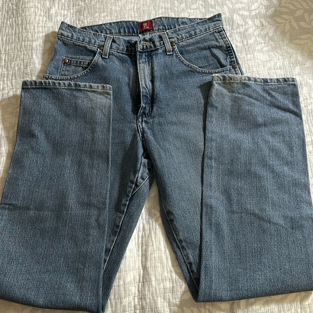 Wrangler 31x34 cowboy cut boot jeans
